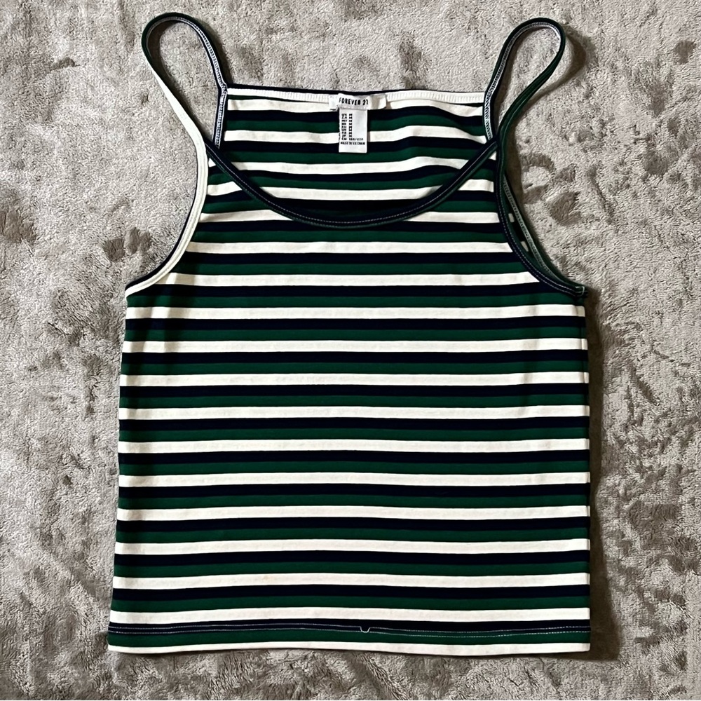 FOREVER 21 STRIPPED CAMISOLE